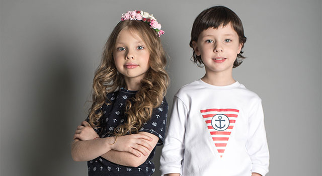 boy and a girl with myopia